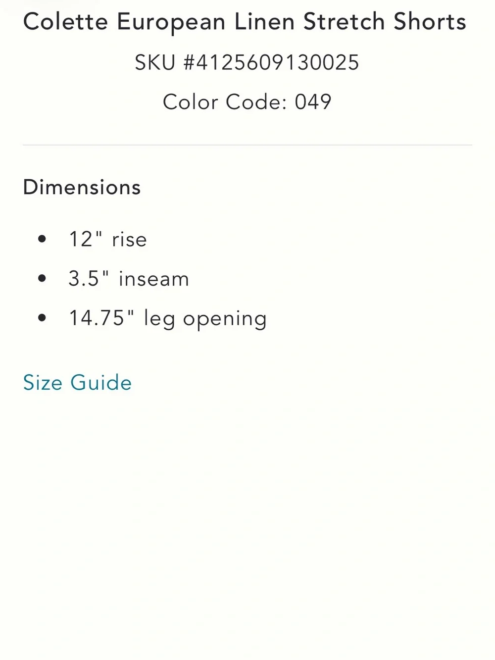 Anthropologie navy shorts